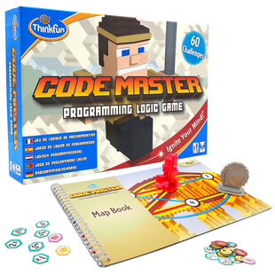 美国ThinkFun编程大师code master 解码脑力逻辑思维桌游益智玩具