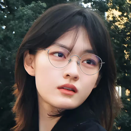 女全框是纯钛眼镜三年质保