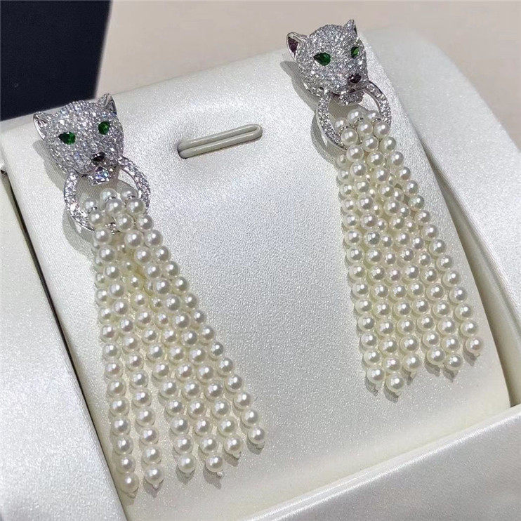 小豹子18k金重7.1g钻石2.12ct，akoya海水珍珠2.5-3mm总长6cm