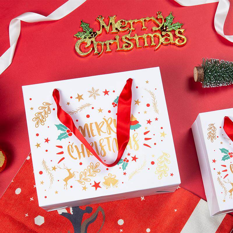christmas gift bag handbag paper bag birthday and 圣诞礼品袋