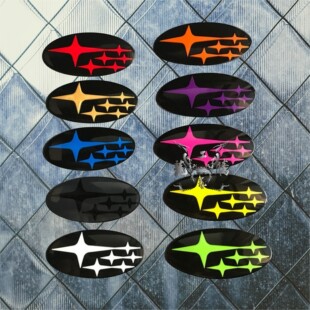 力狮 车标 翼豹 专用前后改装 傲虎 STI WRX BRZ 森林人 斯巴鲁