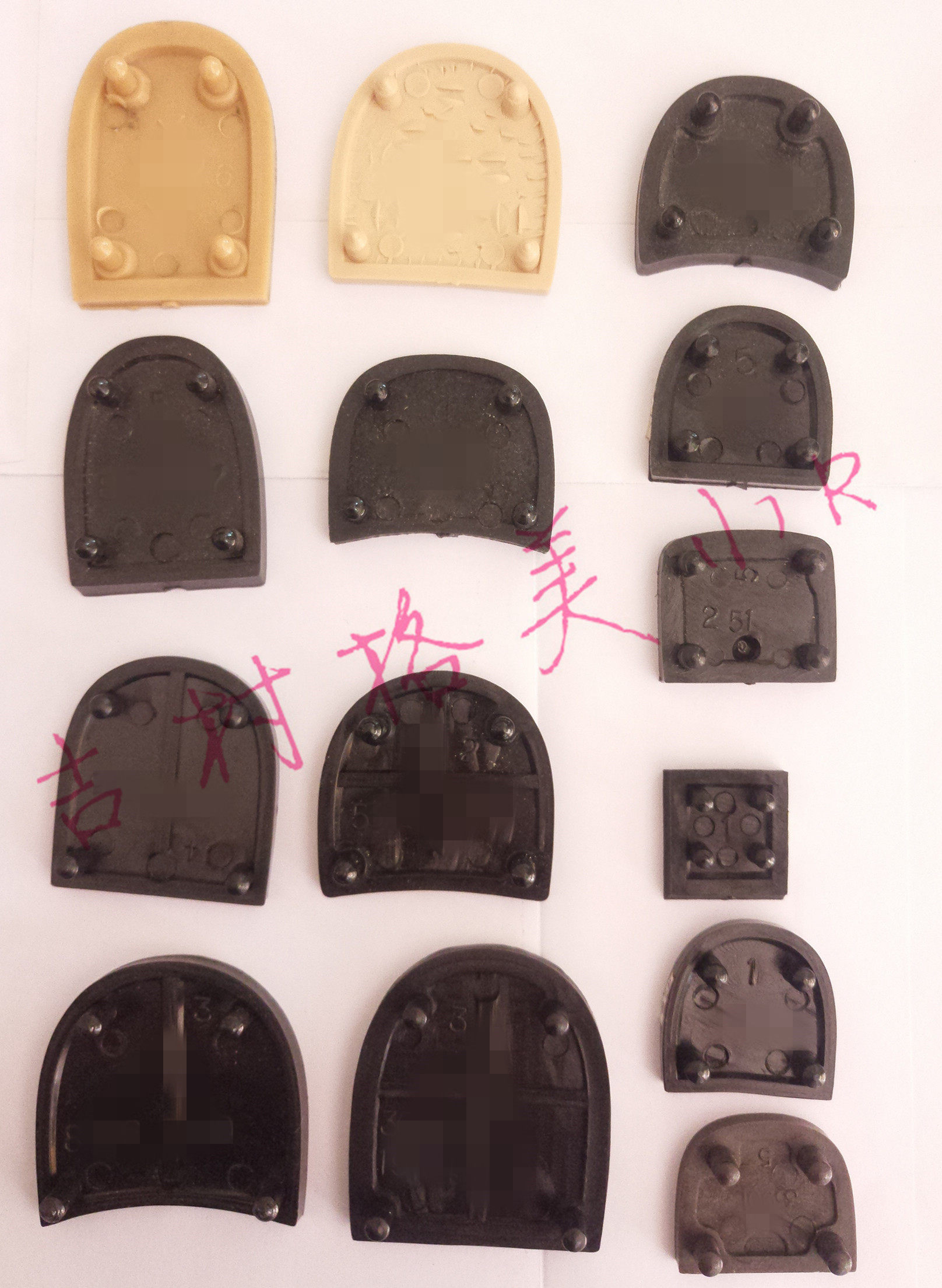 鞋跟钉跟高跟鞋粗芯细芯粗钉细钉耐磨静音鞋钉跟后跟钉