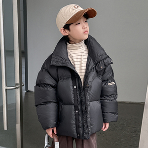儿童羽绒服男童冬装2023新款男孩冬季加厚外套中大童装品牌正品潮