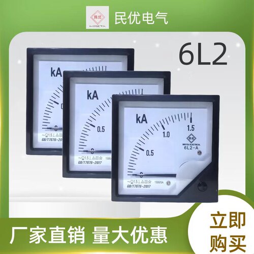 6L2–指针式交流直流电流电压仪器仪表