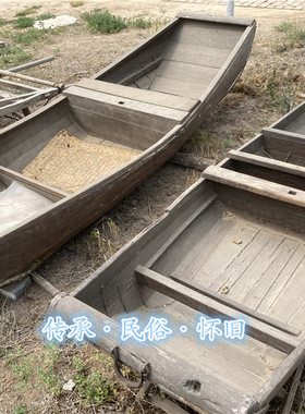 景区水乡风木头民俗老物件