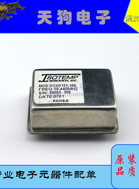 ISOTEMP OCXO131-169 19.44Mhz 恒温晶振 36*27 原装拆机件