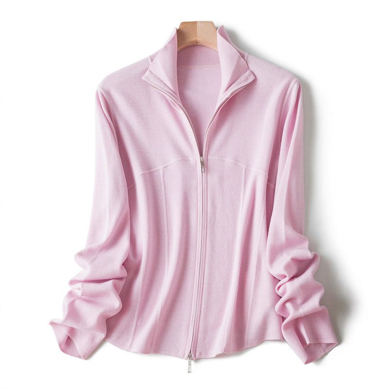 双层密织美利奴羊毛立体拼接双头