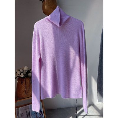 康赛妮纱线100.山羊绒堆堆针织衫