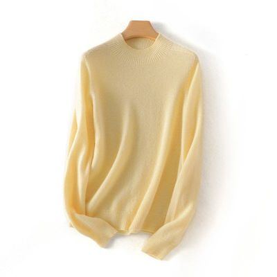 无缝一体26支100澳洲美利奴毛衣