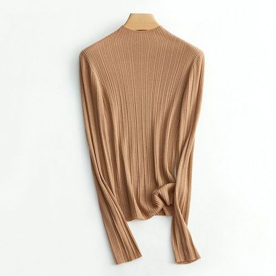 扬子纱黄金羊毛120无缝打底衫