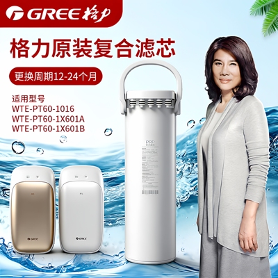 格力净水器滤芯PRP原厂复合滤芯WTE-PT60-1016/1X601A/1X601B