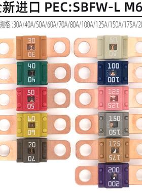 进口精工派克保险Sbfw L2系列30A40A50A80A125A150A200A58V M6孔