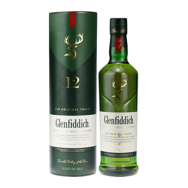 格兰菲迪12年单一麦芽威士忌