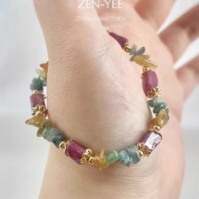 天然水晶手串随形不规则手饰