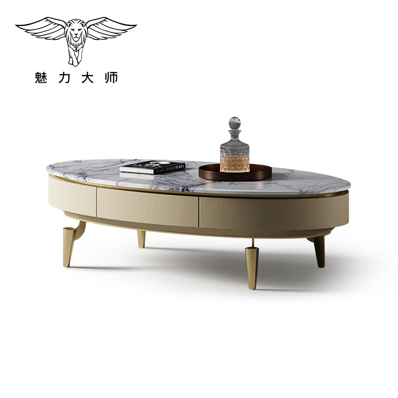 魅力大师意式极简茶几别图片