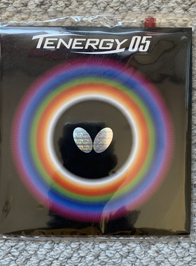 阿鹿日版BUTTERFLY蝴蝶T05乒乓球胶皮TENERGY内能反胶T64T80T19