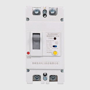 2P1塑壳漏电保护器单相100A525A安22250A529220V带漏电断路器开关