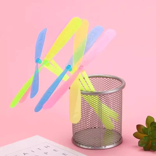 怀旧童年手搓飞天竹蜻蜓玩具