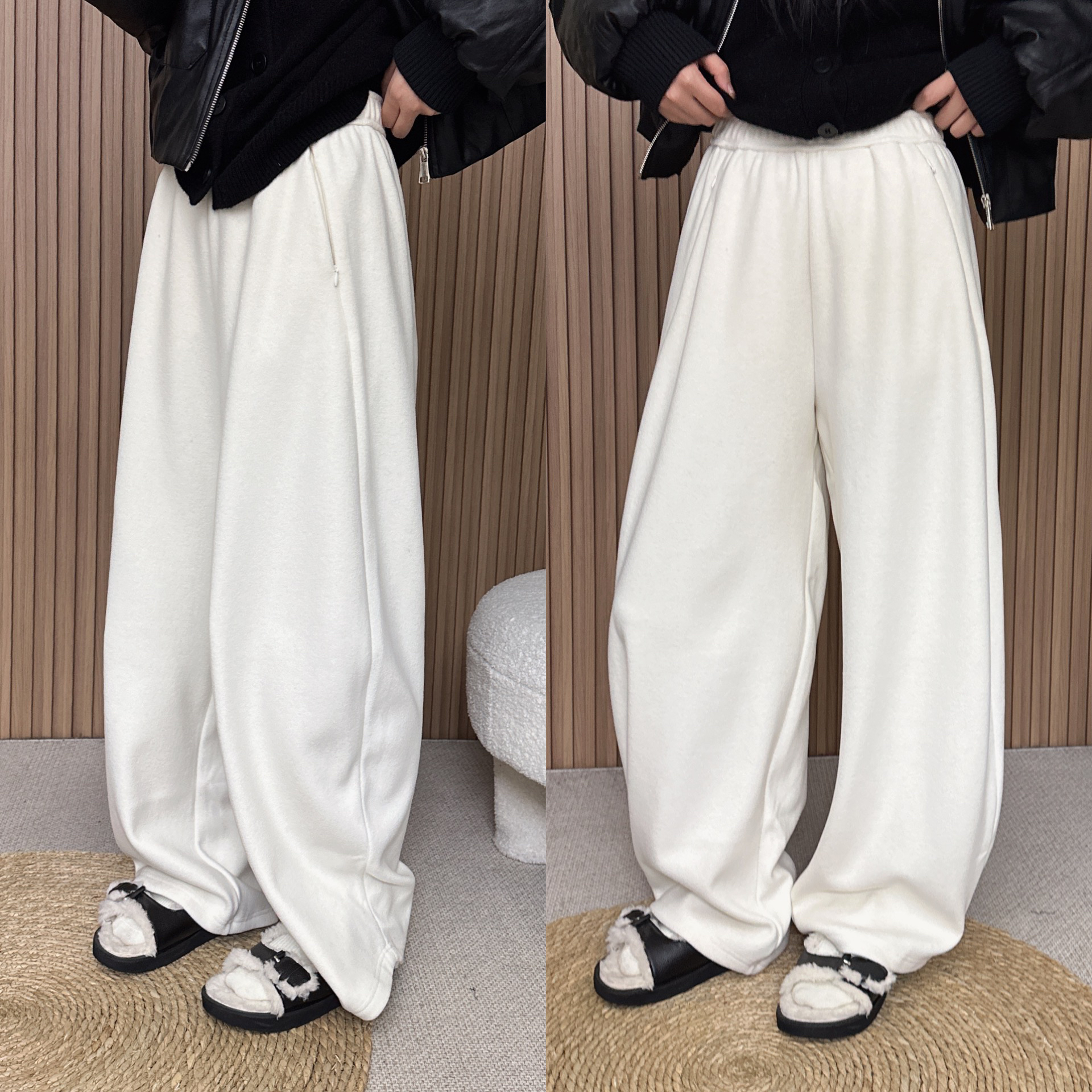 垂感糯米裤长裤垂感糯米裤长裤