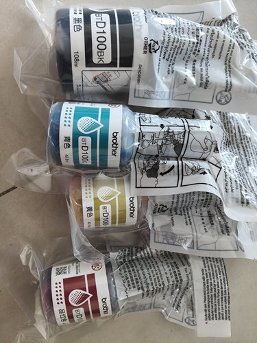 使用兄弟墨水D100BKCMY打印机四色墨水T435W T436W430 T735/730