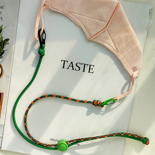 原创口罩防丢挂绳眼镜链糖果色