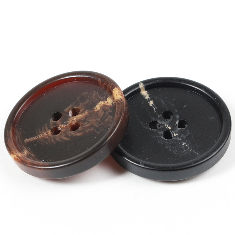 西装大衣咖啡色树脂直径包邮纽扣