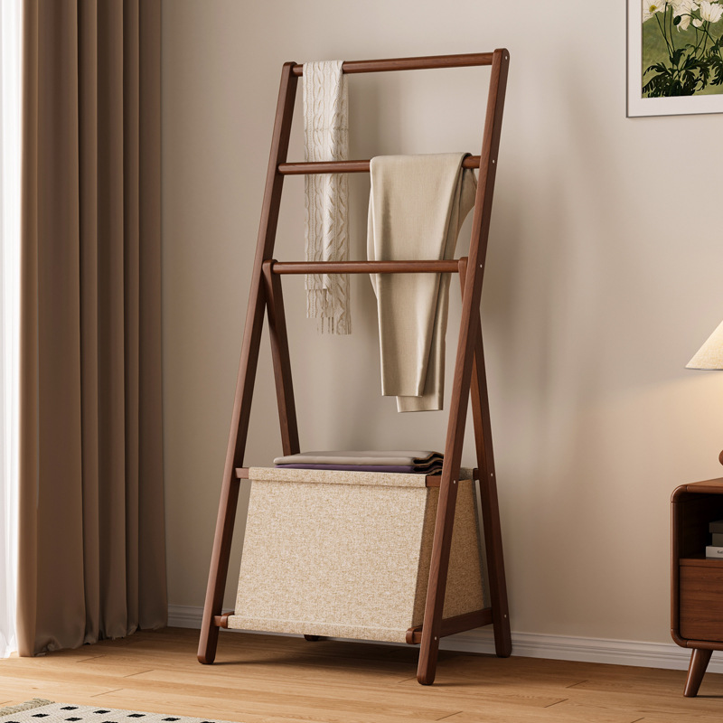 衣架落地式晾衣杆整理收纳