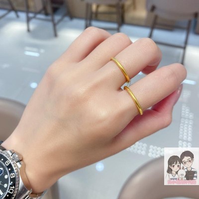 香港六福珠宝代购999磨砂足金