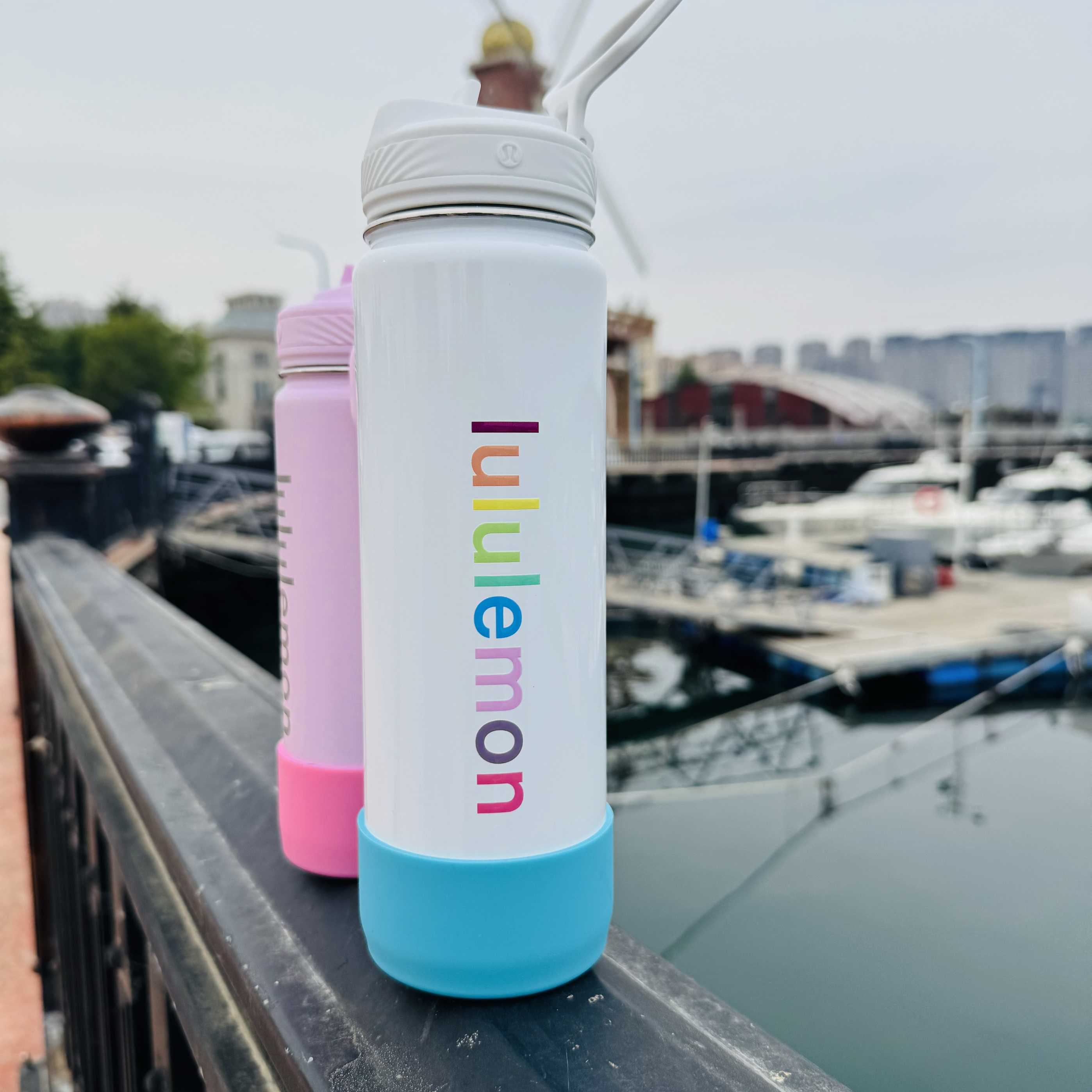 硅胶杯套lululemon530/710ml杯垫