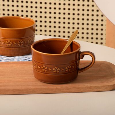 陶瓷牛奶杯色釉下午茶咖啡杯