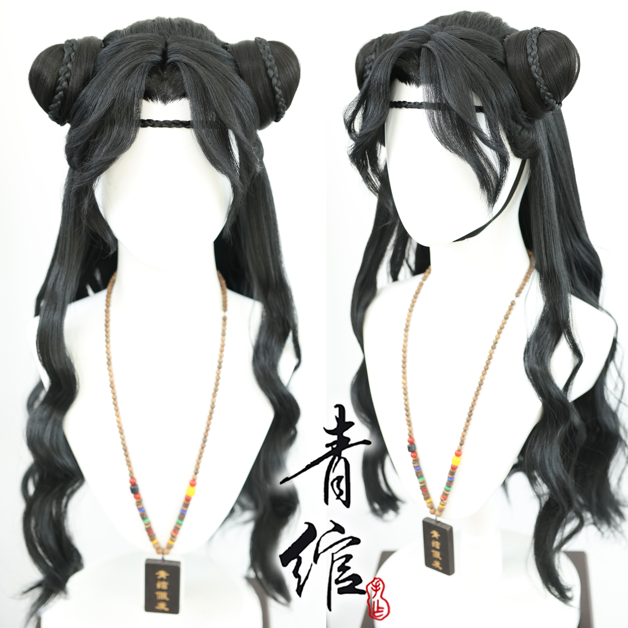 一梦江湖泠音成女cos贴片假发