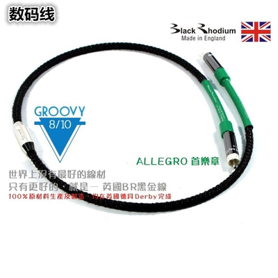 英国黑金ALLERGO首乐章数码线