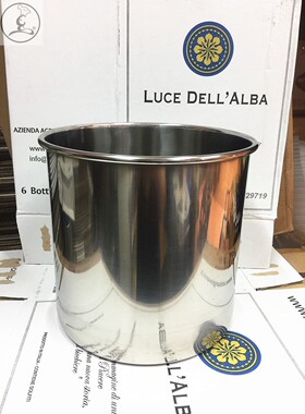 不锈钢无耳水桶汤桶汤锅汤煲内胆22cm直身白钢内桶20/25/30cm26盖