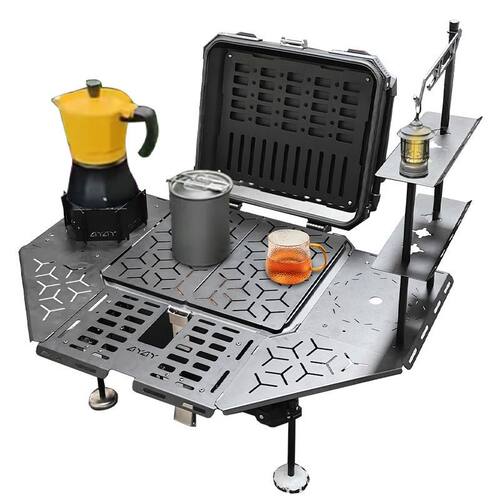 AYAY铝合金装甲箱户外露营桌子