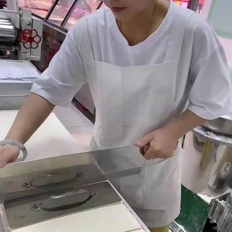 不锈钢切皮大刀馄饨皮模板比对尺寸抄手皮云吞皮包面皮模具靠山尺