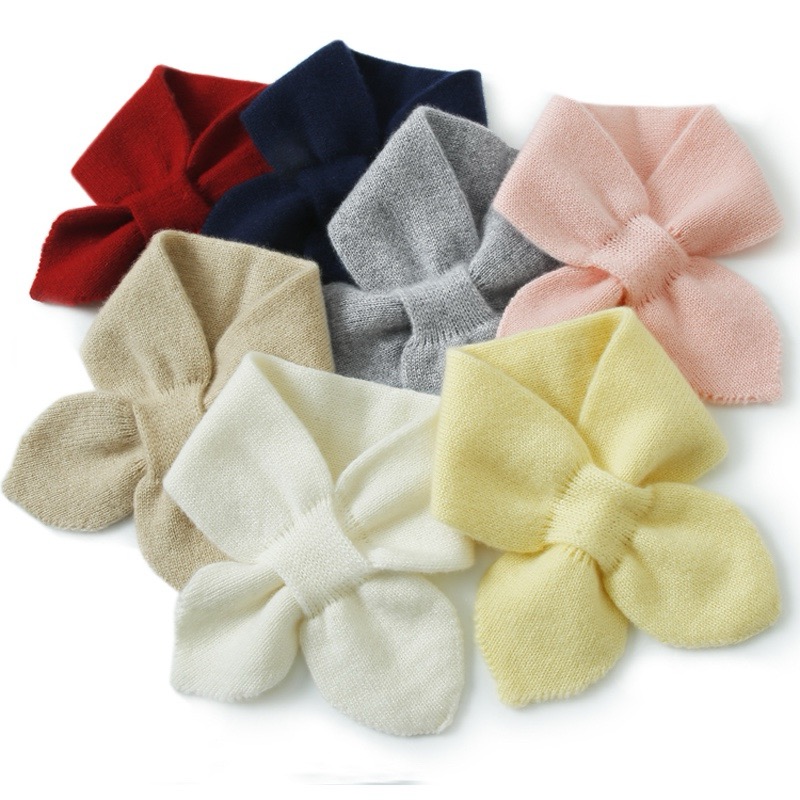 LEMAER乐玛尔 法国客户定制CASHMERE糖果色儿童羊绒围巾