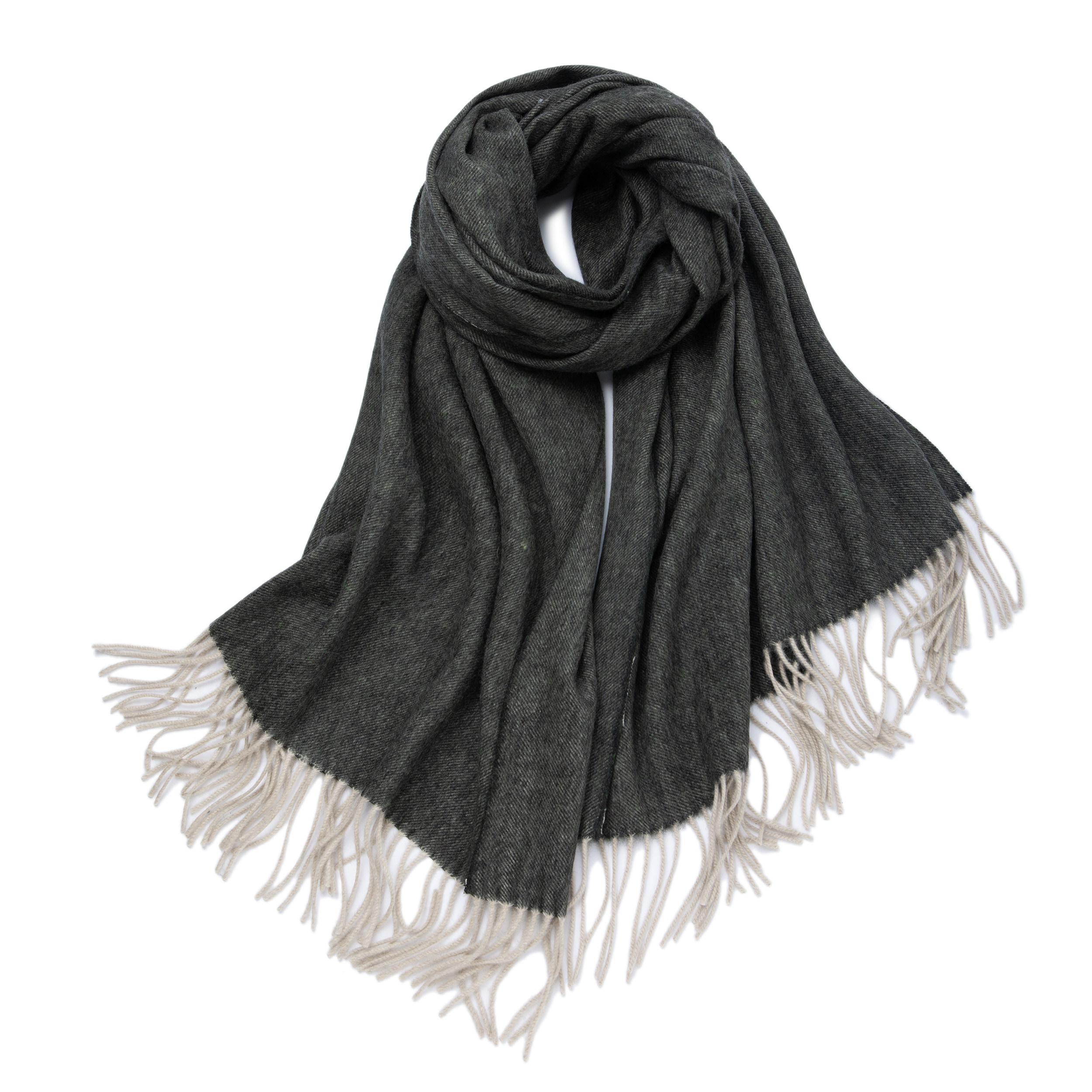 LEMAER乐玛尔 法单100%WOOL异色羊毛围巾男女通用冬保暖流苏披肩,服饰配件/皮带/帽子/围巾,围巾/丝巾/披肩,淘宝优惠券,粉丝福利购,淘宝优惠卷