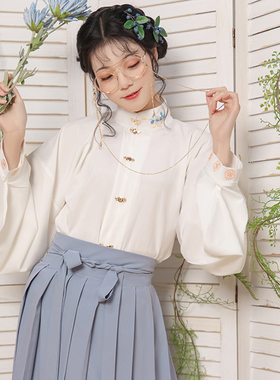 凤台曲（风铃） 明制立领对襟百褶裙汉元素原创汉服女