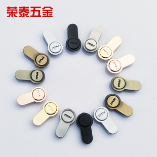 荣泰五金室内门对开门锁配件装饰假锁盖锁具面板大小葫芦锁孔盖片