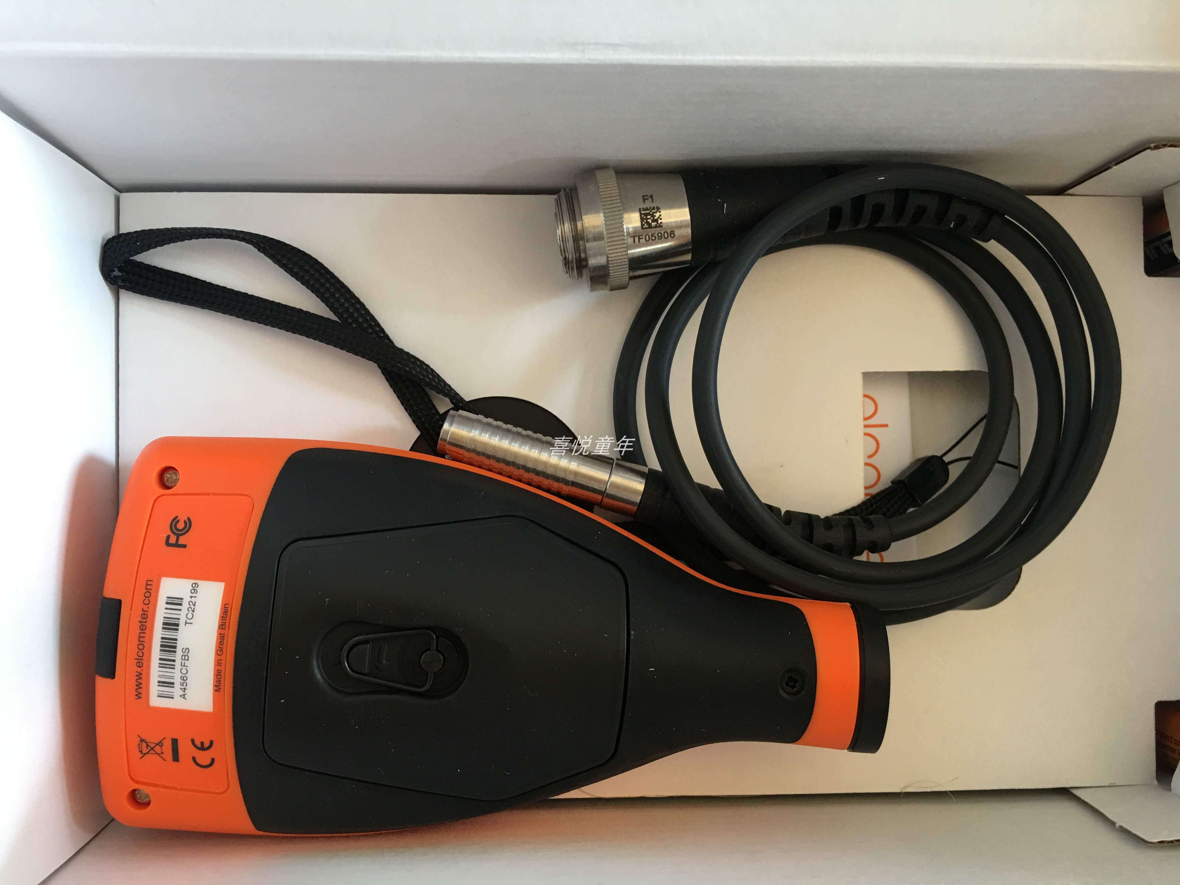 英国易高A456CFBS+T456CF1S钢结构防火涂料漆膜镀锌层涂层测厚仪