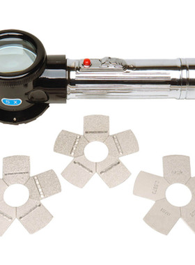 英国易高Elcometer 127 Keane-Tator表面比较器和放大镜