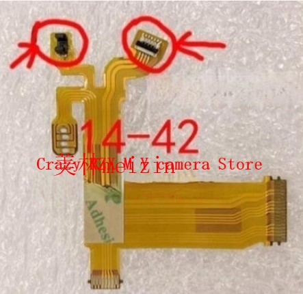 奥林巴斯14-42 EZ F3.5-5.6电动镜头 饼干镜头排线 光圈线带接口