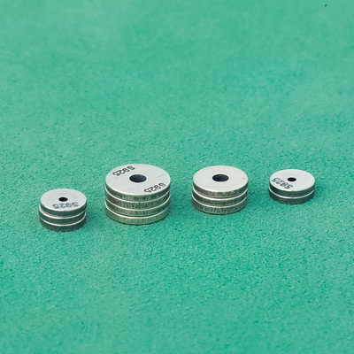 新款S925纯银直切隔片垫片做旧隔珠银片文玩手串配饰串珠手工配件