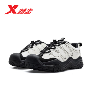 新款 特步飞石丑萌鞋 户外徒步女鞋 2026春季 974118170023 防滑运动鞋