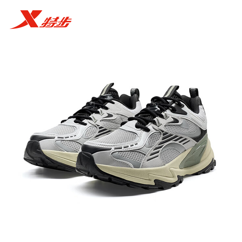 特步男鞋运动鞋户外徒步休闲鞋