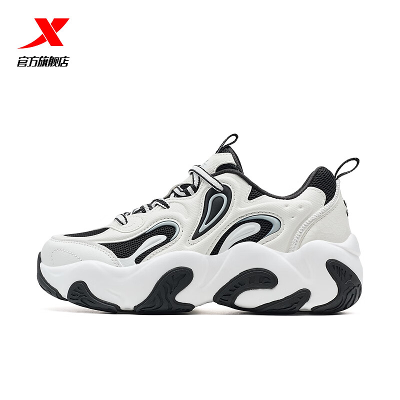 特步花瓣鞋3.0休闲运动老爹鞋