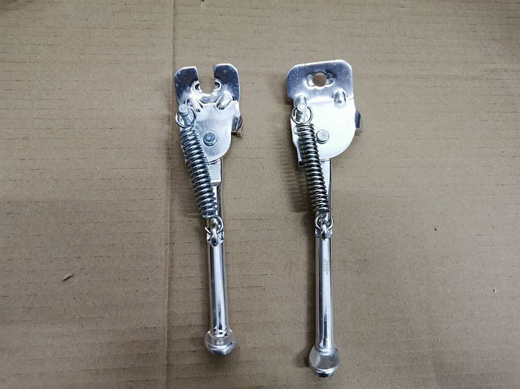 风行折叠车14寸自行车铝合金脚撑 1401脚架支架412边支撑16寸