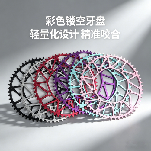 风行54t正负齿折叠车单盘牙盘