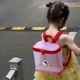 幼儿园宝宝双肩包可爱小女生外出超轻便背包透明卡通儿童休闲书包