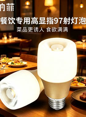 卡纳菲餐馆专用吊灯射灯泡照菜好